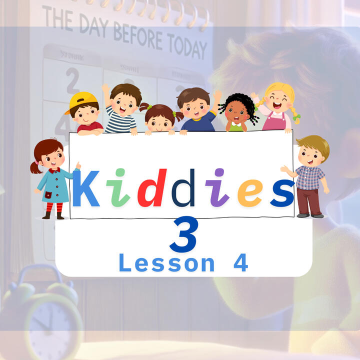 Kiddies 3 - Lesson 4