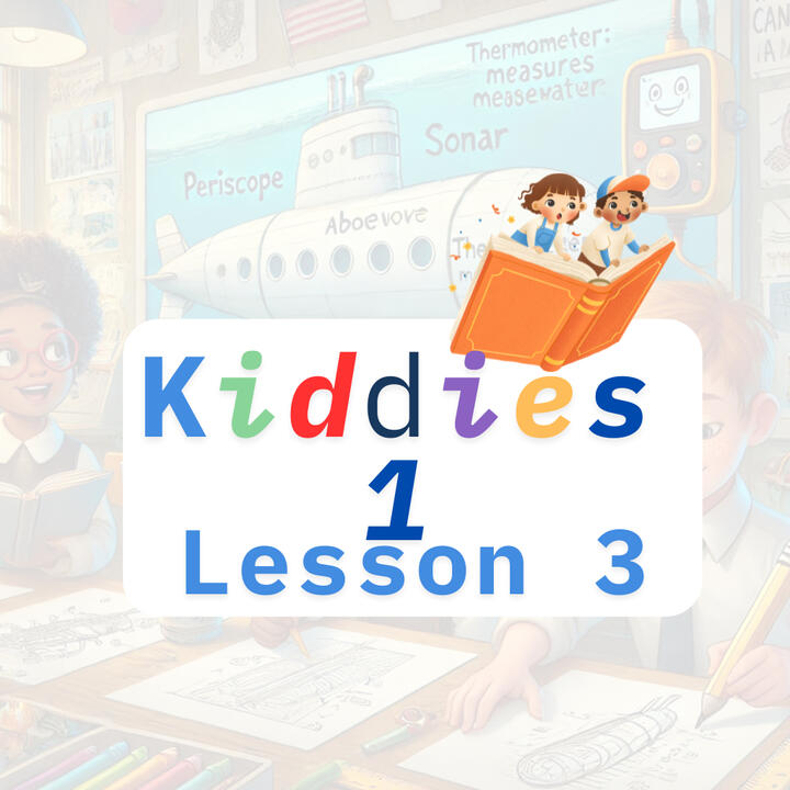 Kiddies 1 - Lesson 3