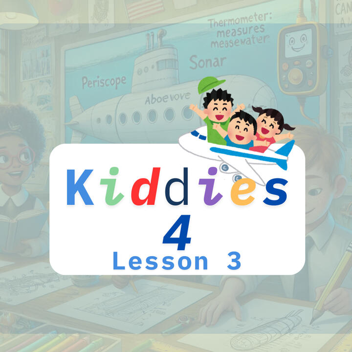 Kiddies 4 - Lesson 3